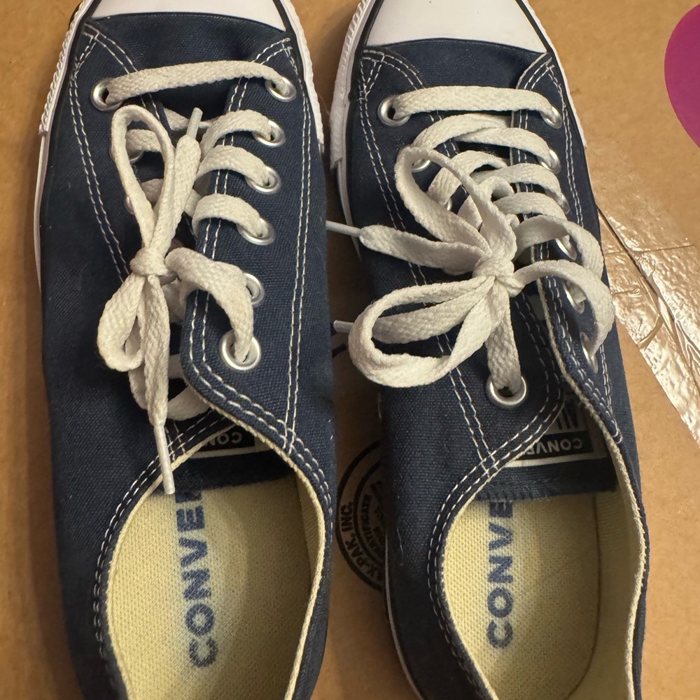 Converse Navy Sneakers